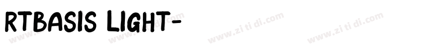 RTBasis Light字体转换